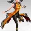 Ling Xiaoyu Tekken 7 Video Game Yellow Fur Tail Coat
