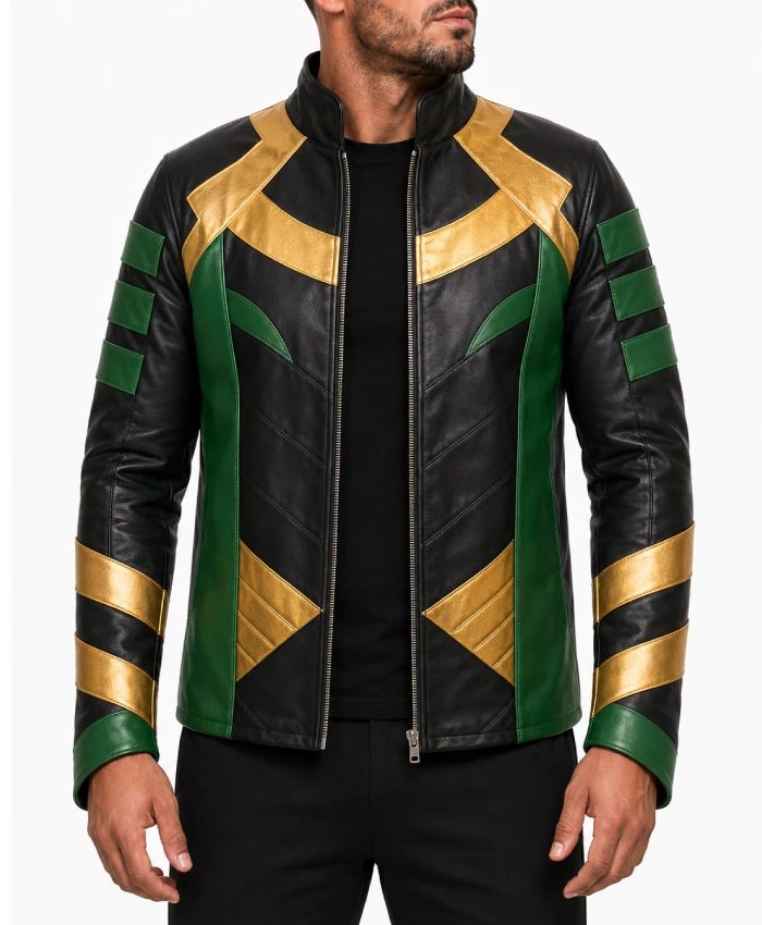 Tom Hiddleston Thor Ragnarok Loki Leather Jacket