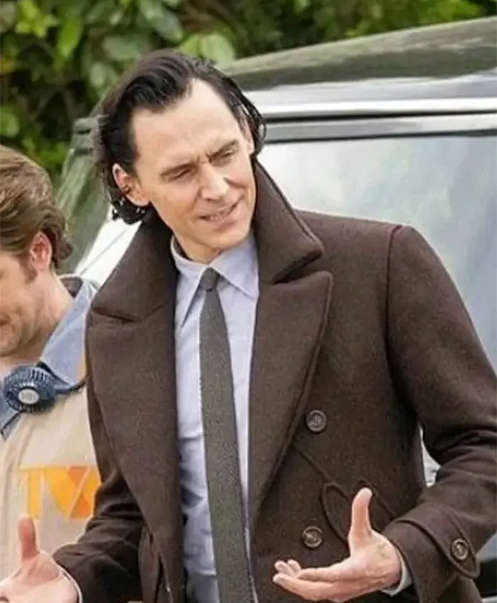 Loki Tom Hiddleston S02 Brown Peacoat