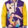 Lola Bunny Tune Squad Varsity Bomber Jacket
