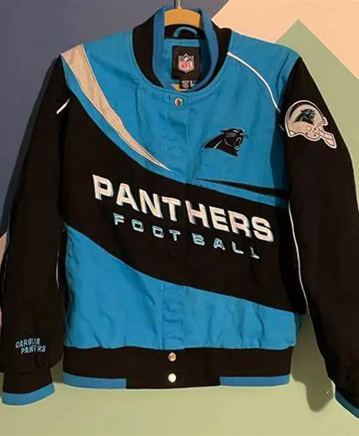 Lonnie Carolina Panthers Fan Vintage Leather Jacket