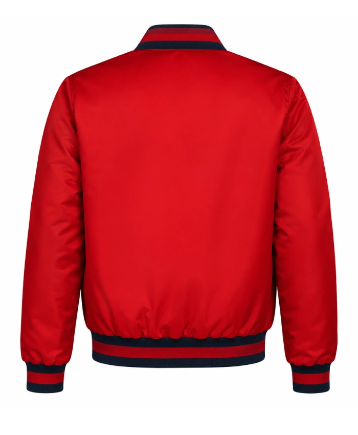 Los Angeles Angels Captain Red Varsity Jacket For Mens