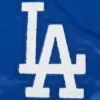 Los Angeles Dodgers Blue Full Snap Satin Jacket