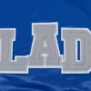 Los Angeles Dodgers Blue Letterman Full Snap Jacket