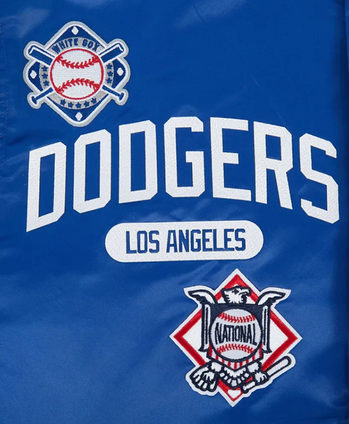 Los Angeles Dodgers Blue Letterman Jacket