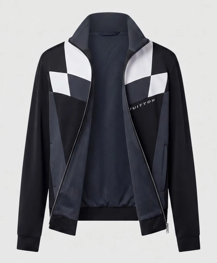 Louis Vuitton Running Black and White Track Top