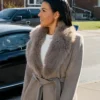 Love It Or List It S21 Page Turner Grey Wool Coat