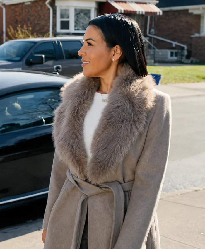 Love It Or List It S21 Page Turner Grey Wool Coat