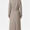 Love It Or List It S21 Page Turner Grey Wool Fur Coat
