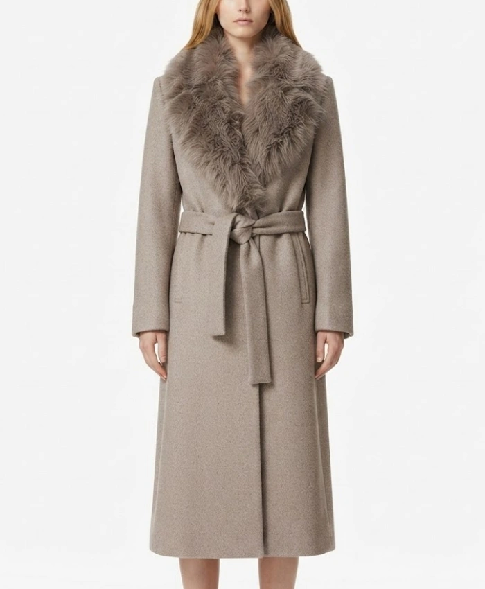 Love It Or List It S21 Page Turner Wool Fur Coat