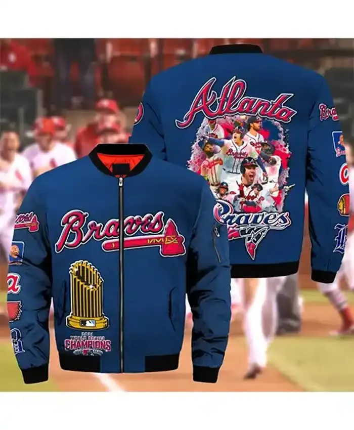 MLB Atlanta Braves Championship Jacket - Image 2