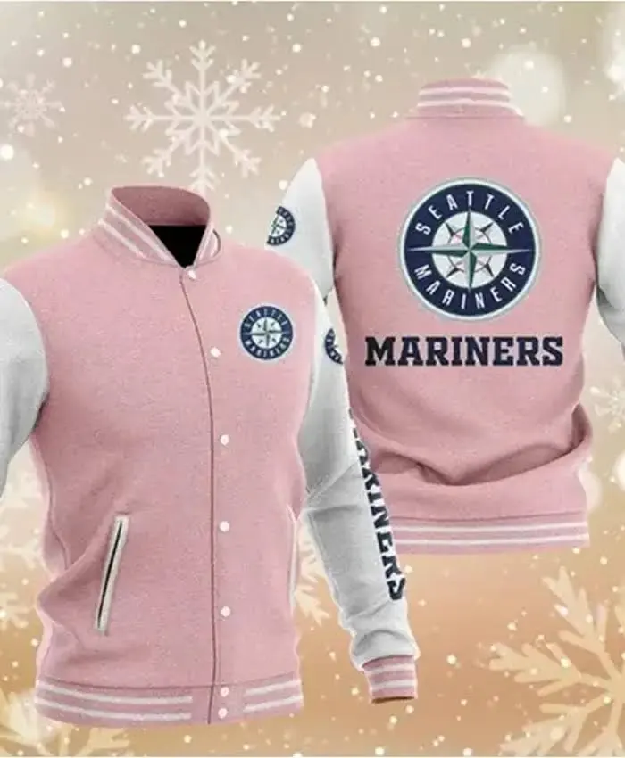 MLB Seattle Mariners Pink Jacket