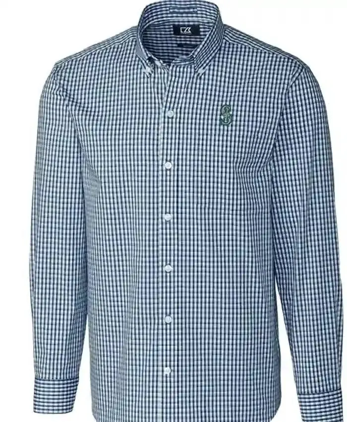MLB Team Seattle Mariners Dress Shirt - Image 2