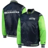 Mabel Kuhn Seattle Seahawks Starter Varsity Jacket