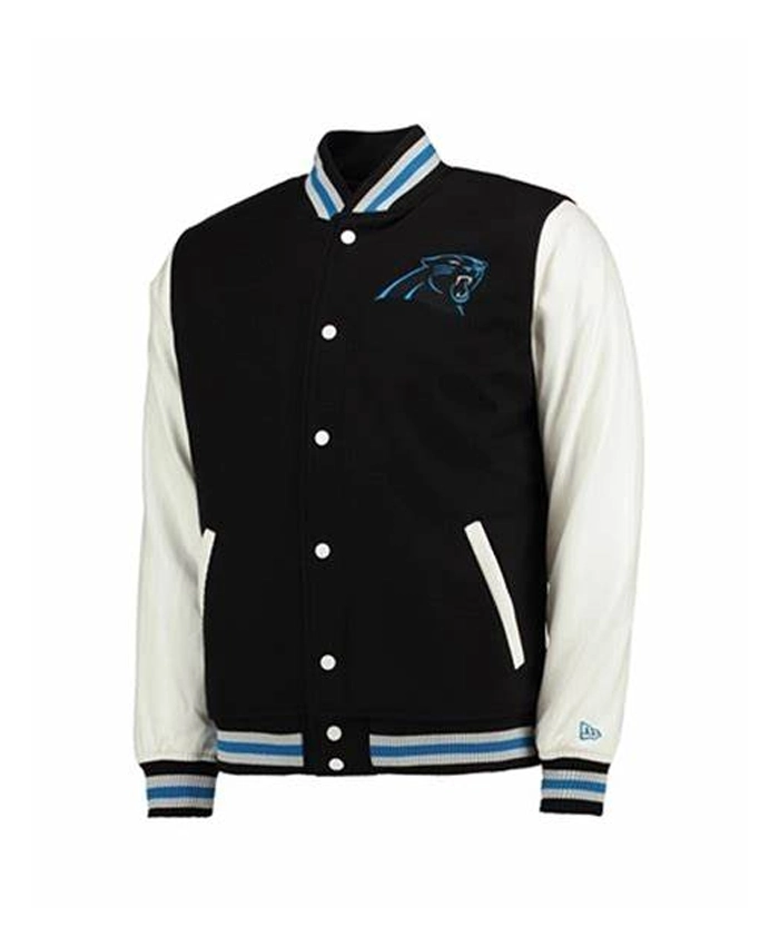 Major Carolina Panthers Team Logo Varsity Jacket
