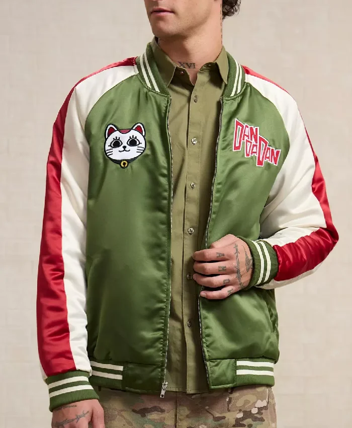 Manga Series Dandadan Turbo Granny Green Jacket