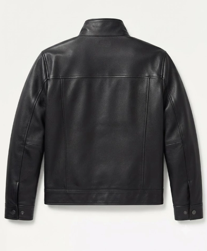 Marc New York Mens Winton Leather Black Jacket