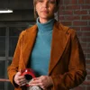 Marshals 2026 Belle Skinner Tan Suede Blazer