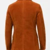 Marshals 2026 Belle Skinner Tan Suede Blazer Men