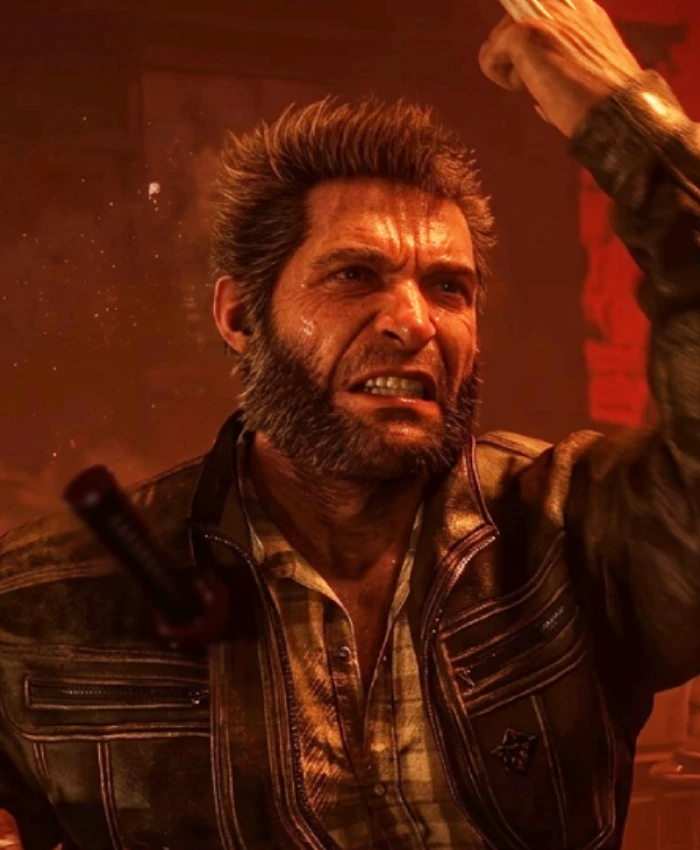 Marvel's Wolverine Video Game 2026 Black Leather Jacket