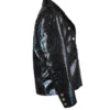 Mary J Blige CBS Mornings Black Leather Blazer