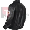 Matt DeCaro TV Series Chicago Fire DeLaney Leather Black Jacket