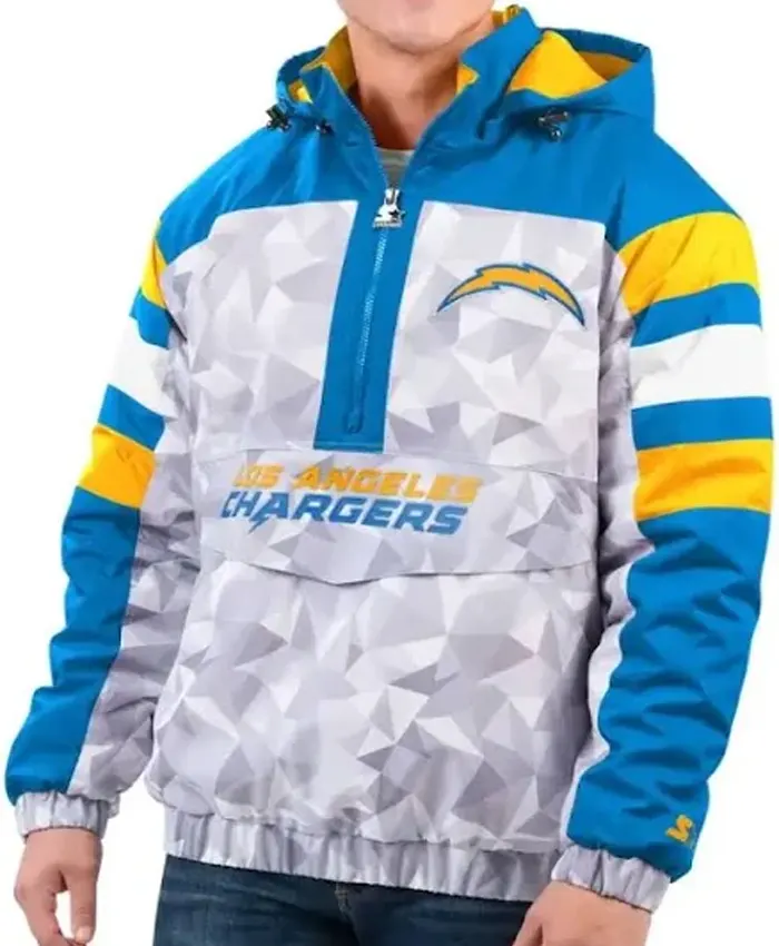 Matteo Los Angeles Chargers Pullover Jacket