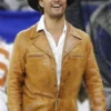 Matthew McConaughey Leather Brown Jacket