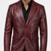 Matthew Myslinski Guardians of the Galaxy Vol. 3 2023 Leather Blazer Mens