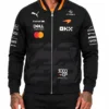 McLaren F1 Mastercard 2026 Black Bomber Jacket