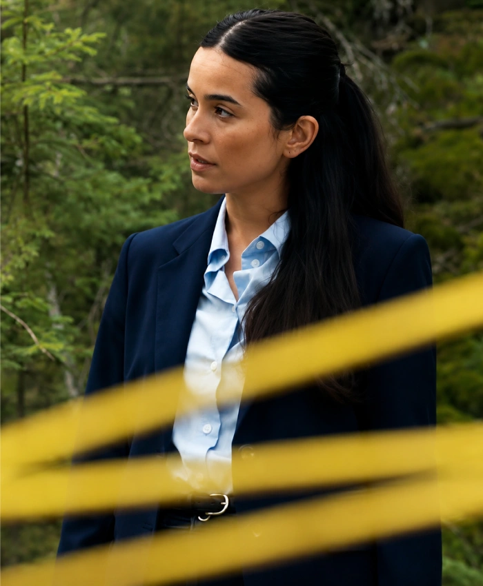 Anna Pigeon 2026 Melanie Scrofano Suit Blazer
