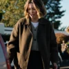 Ms. X Series Mia Bennett Brown Overcoat