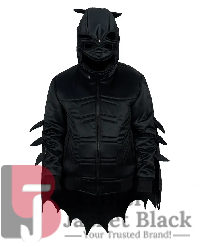 Memento Mori Batman Bomber Black Jacket