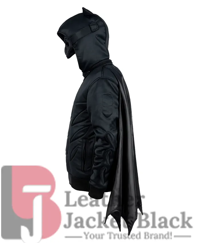 Memento Mori Black Batman Bomber Jacket
