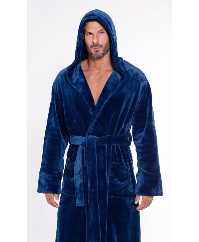Mens Bathrobe With Hood