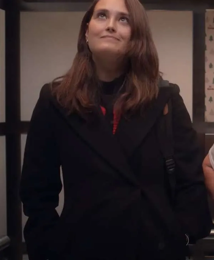 Merry Good Enough Raye Levine Black Coat
