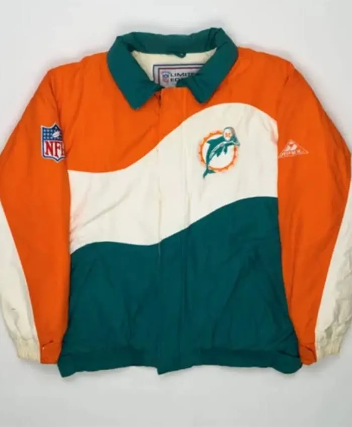 Miami Dolphins Brooks Vintage 90s Jacket