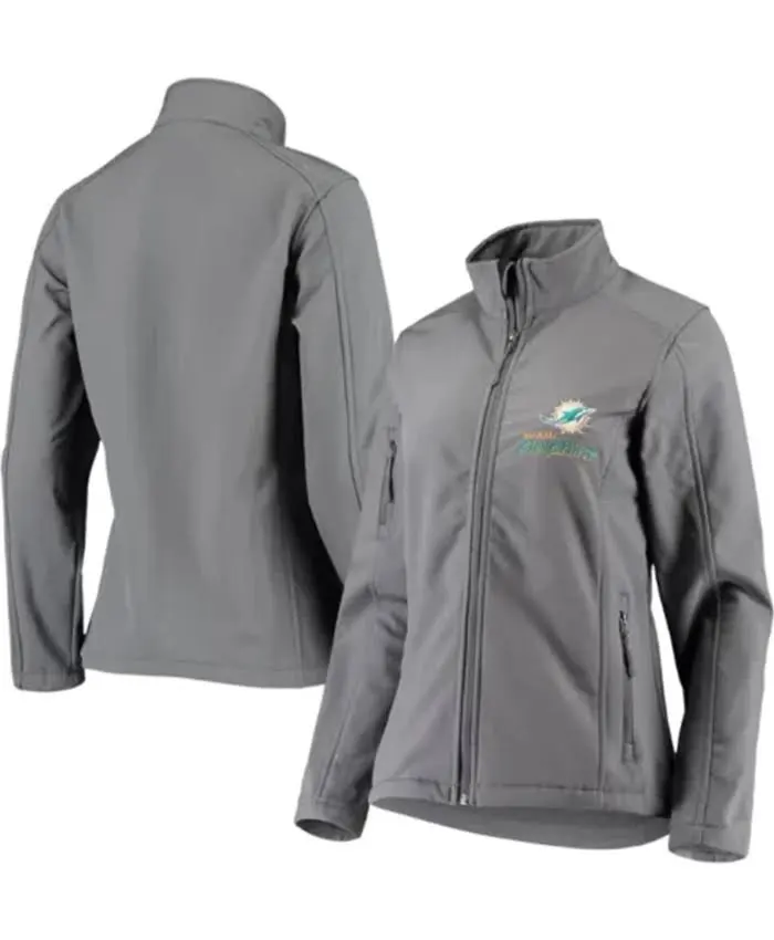 Miami Dolphins Isaiah Grey Full Zip Jacket