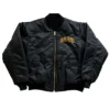 Michael Jackson Dangerous World Tour Black Bomber Jacket