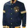 Milwaukee Brewers Letterman Varsity Jacket