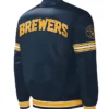 Milwaukee Brewers Starter Midfield Letterman Varsity Jacket