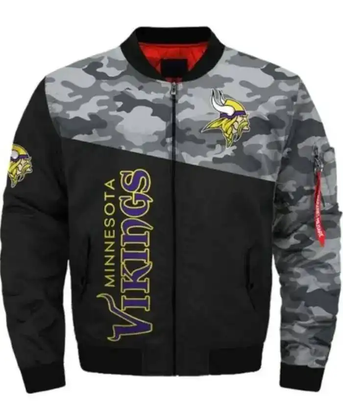 Minnesota Vikings Bomber Jacket