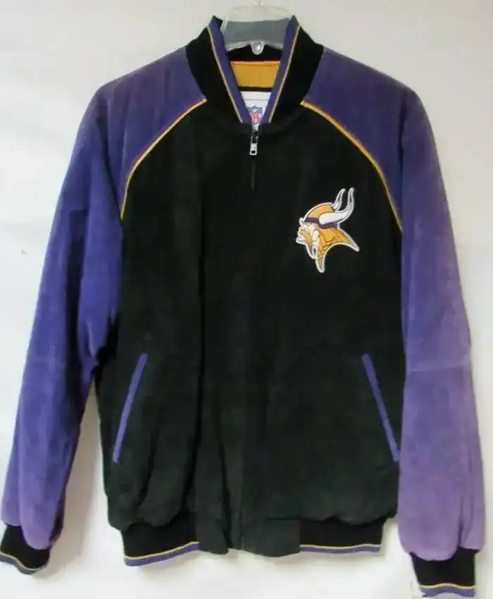 Minnesota Vikings Suede Jacket