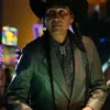 Mo Brings Plenty Yellowstone S04 Black Leather Blazer Coat