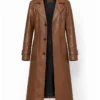 Ms. X 2026 Simone Kessell Leather Trench Coat