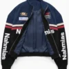 NAHMIAS x F1 Black Full Zip Leather Jacket