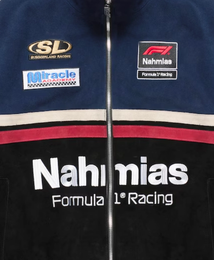 NAHMIAS X F1 Black And Blue Full Zip Jacket