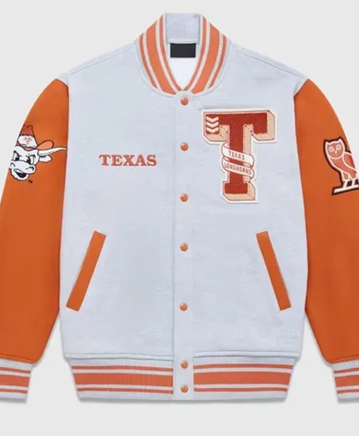 NCAA Texas Longhorns OVO Letterman Varsity Jacket