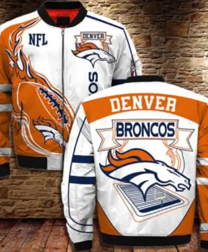 NFL Denver Broncos Bomber Jacket