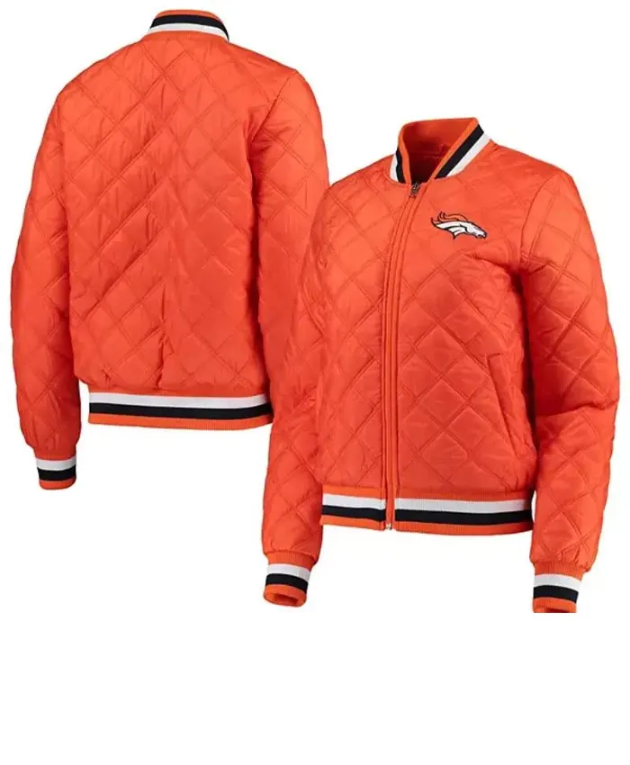 NFL Denver Broncos Quilted Jacket